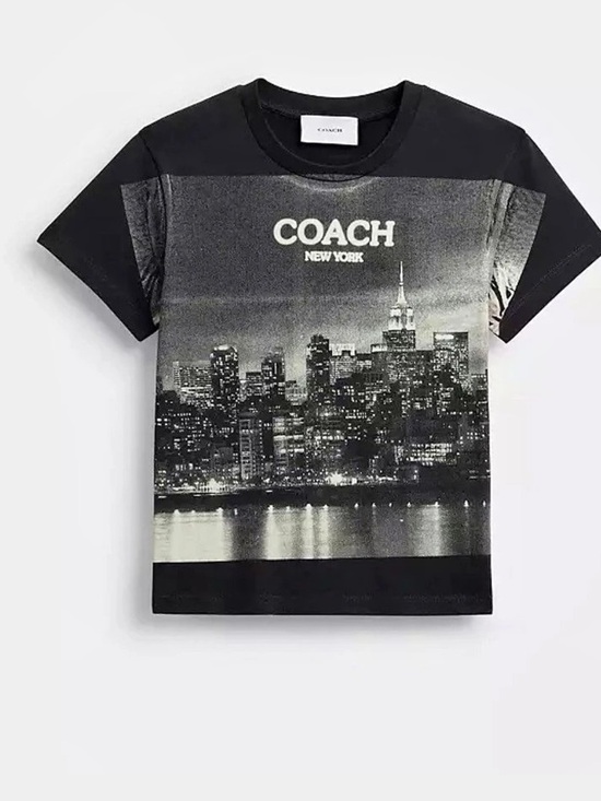 Coach Tops - NWT Coach - New York Skyline Women’s  T-Shirt  - Gift Under $100